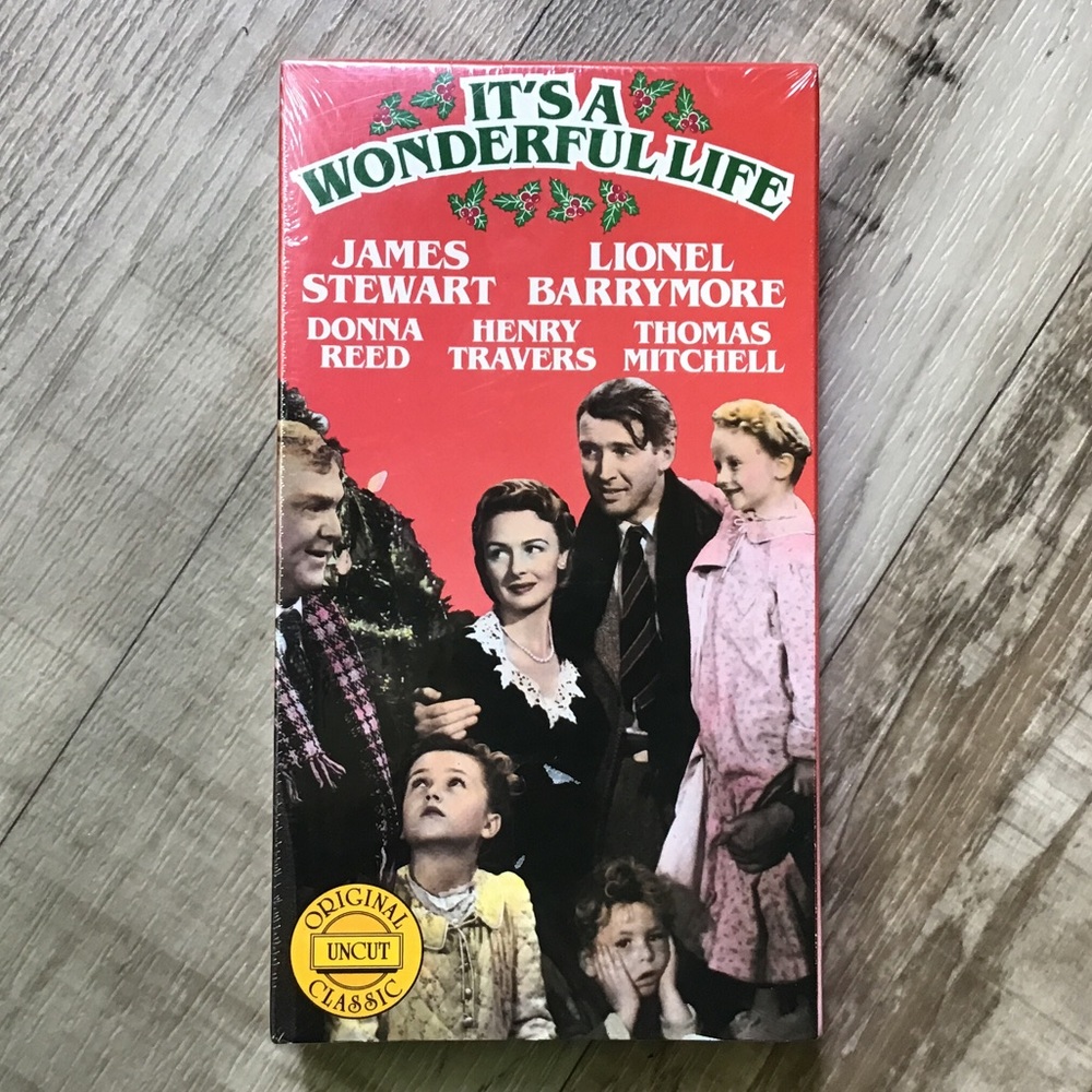 “It’s a Wonderful Life” 1987 VHS
